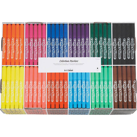 Colortime https: www.cchobby.nl -penne-linea spessore-5-mm-colori-standard-12x24-pezzo-288-pezzo-1-scatola