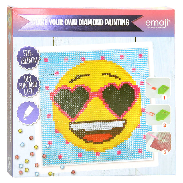 Sambro Emoji Diamond Painting - occhiali