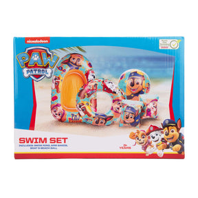 Set da nuoto Paw Patrol con barchetta, 5 pezzi.