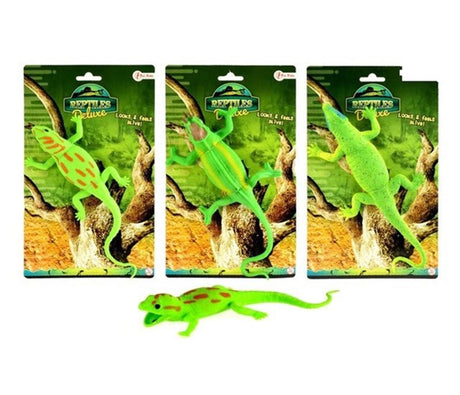 Toi-toys rettile realistico su cartoncino