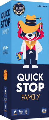 Asmodee Quickstop Family Gioco di carte veloce (versione nl)