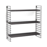Libreria Tomado retrò nera 70x21x68 cm