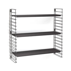Libreria Tomado retrò nera 70x21x68 cm