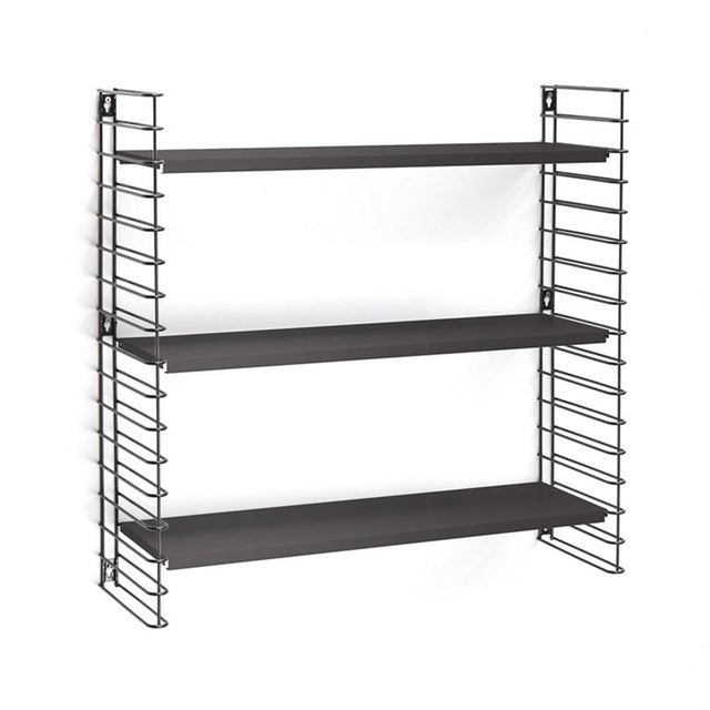 Libreria Tomado retrò nera 70x21x68 cm