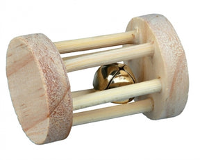 Rullo da gioco in legno Trixie con campanello