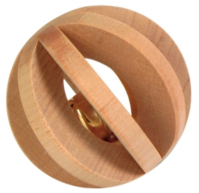 Trixie palla in legno con campanello