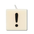Lettera simbolo candela Paperdreams!, set da 4