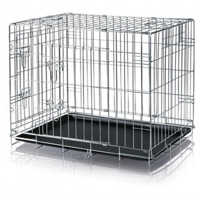 Panchina Trixie per auto in metallo zincato - s - 78x62x55 cm