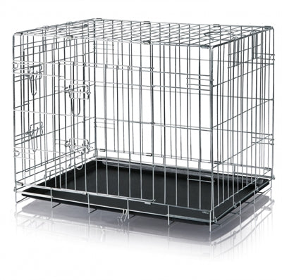 Panchina Trixie per auto in metallo zincato - s - 78x62x55 cm