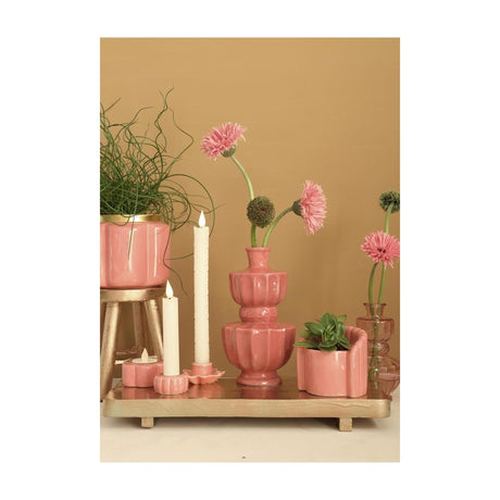 Vaso Ideas 4 stagioni bellagio terra rosa ã˜11xh20cm