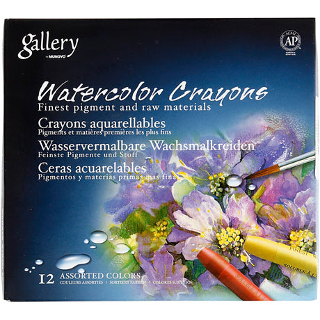 Azienda creativa https: www.cchobby.nl gesso per acquerello-l-9-3-cm-vari-colori-12-pezzi-1-scatola