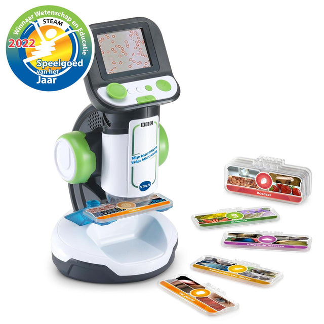 Vtech il mio videomicroscopio interattivo per bambini - giocattolo interattivo educativo - conosci il mondo microscopico - regalo - a partire da 7 anni