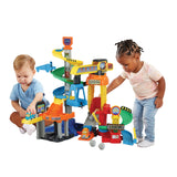 Vtech toot toot cars mega set da gioco da cantiere - con macchinina - giocattoli educativi e interattivi per bambini - regalo - da 1 a 5 anni