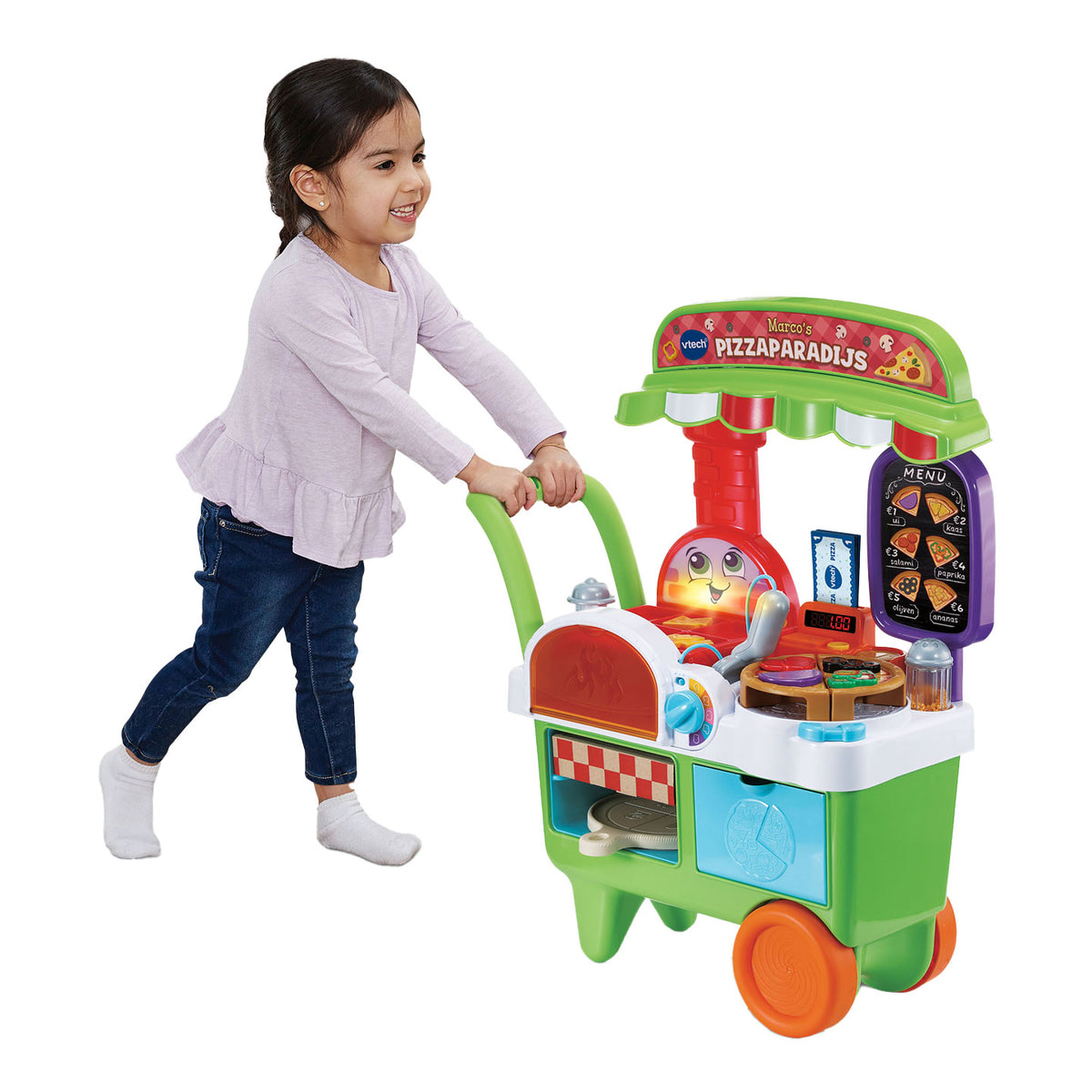 Centro attività Vtech Marco's Pizza Paradise - giocattoli da cucina - giocattoli educativi interattivi - regalo - giocattoli per bambini 3 anni