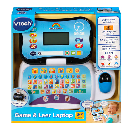 Vtech Game Learning Laptop Learning Computer - Laptop per bambini - Giocattoli educativi interattivi - Regalo - Giocattoli per bambini 3 anni