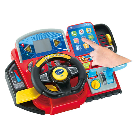Vtech drive learn racer volante da corsa centro attività – giocattolo educativo interattivo – tabellone attività – regalo – giocattoli per bambini 3 anni