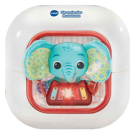 Cubo musicale Vtech Animal Friends - giocattoli educativi - oltre 80 melodie, canzoni, suoni e frasi - giocattoli da 3 mesi