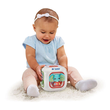 Cubo musicale Vtech Animal Friends - giocattoli educativi - oltre 80 melodie, canzoni, suoni e frasi - giocattoli da 3 mesi
