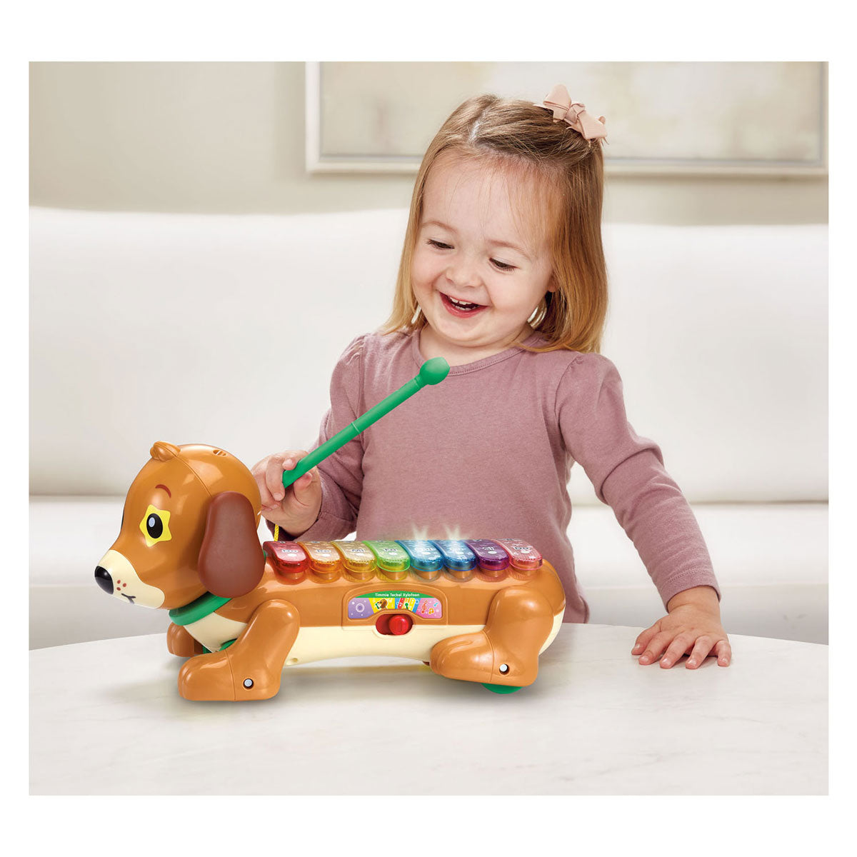 Xilofono Vtech Timmie Dachshund con luce e suono