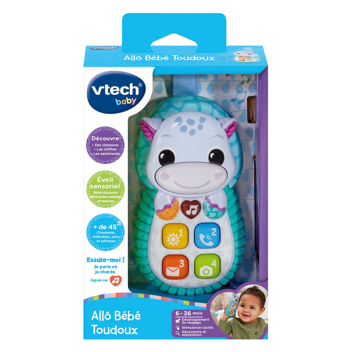 Telefono ippopotamo per bambini Vtech