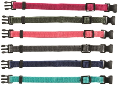 Trixie set collare per cucciolo fucsia grafite indaco verde foresta corallo