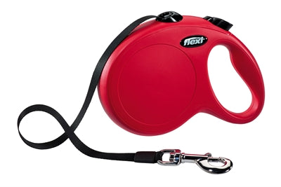 Nastro classico della linea retrattile Flexi rosso