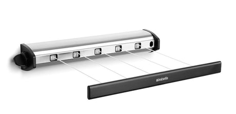 Linea di asciugatura a rulli Brabantia - estensibile a 4,4 m - 22 m - acciaio opaco