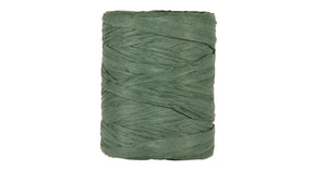 Papier raffia 5-8mm 100mtr dark green