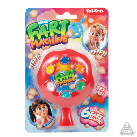Toi-toys divertente macchina per scoreggiare con suono 11cm 3 assortiti