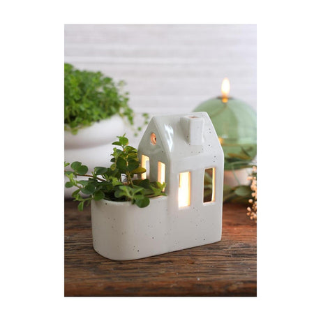 Idee casa delle piante 4 stagioni crema ø7,3x13,4x14,2cm