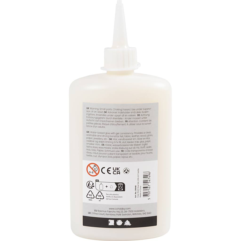 Azienda creativa https: www.cchobby.nl multi-glue-clear-236-ml-1-bottle