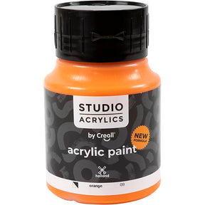 Https: www.cchobby.nl creall-studio-acrylic-paint-semi-opaque-orange-09-500-ml-1-bottle