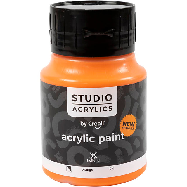 Https: www.cchobby.nl creall-studio-acrylic-paint-semi-opaque-orange-09-500-ml-1-bottle