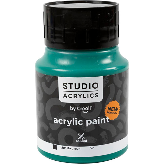 Https: www.cchobby.nl creall-studio-acrylic-paint-opaque-phtalo-green-52-500-ml-1-bottle