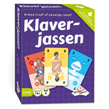 Giochi d'identità Gioco di carte Klaverjacks