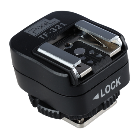 Adattatore per slitta Pixel e-ttl tf-321 per canon