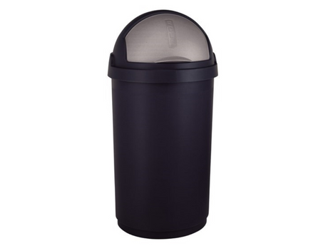 Pattumiera su ruote Curver - 50 litri - nera