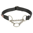Trixie collare per cani premium collare semi-scivolante nero