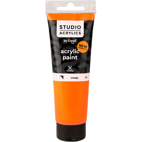 Https: www.cchobby.nl creall-studio-acrylic-paint-semi-opaque-orange-09-120-ml-1-bottle