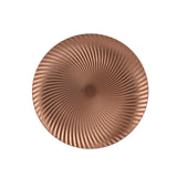 Piatto fondo Decoris brandy ø33xh1,5cm