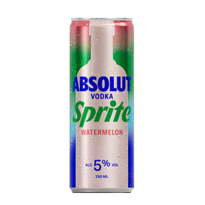 Absolut sprite absolut vodka sprite lattina di anguria (12x 250 ml)