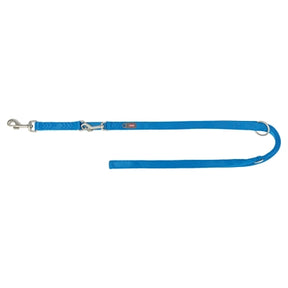 Trixie guinzaglio per cani premium con doppia cucitura regolabile blu royal
