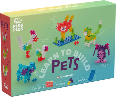 Plus-plus impara a costruire animali Set di costruzioni da 275 pezzi - 3962 - giocattoli di costruzione - giocattoli di costruzione - set con blocchi di costruzione - da 5 anni