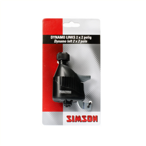 Simson Dynamo sinistra Ruota in gomma 2x2 pleg