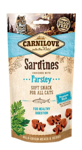 Carnilove soft snack sardenes prezzemolo