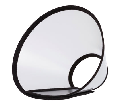 Collare protettivo Trixie con velcro in plastica trasparente