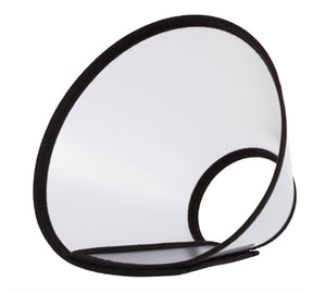 Collare protettivo Trixie con velcro in plastica trasparente