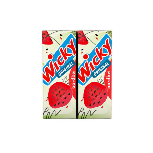 Wicky Drink Fragola Confezione 20cl (5x Confezione da 6)