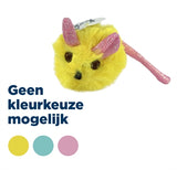 Topo di peluche Fofos con coda glitterata