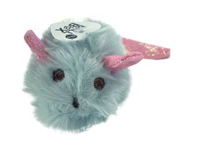 Topo di peluche Fofos con coda glitterata